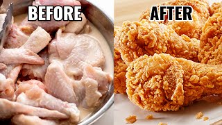 The Secret of Cooking Crispy \& Juicy Fried Chicken | Ang Sikreto sa Masarap na Jollibee Chicken Joy?