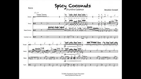 Spicy Coconuts - Drumline Cadence