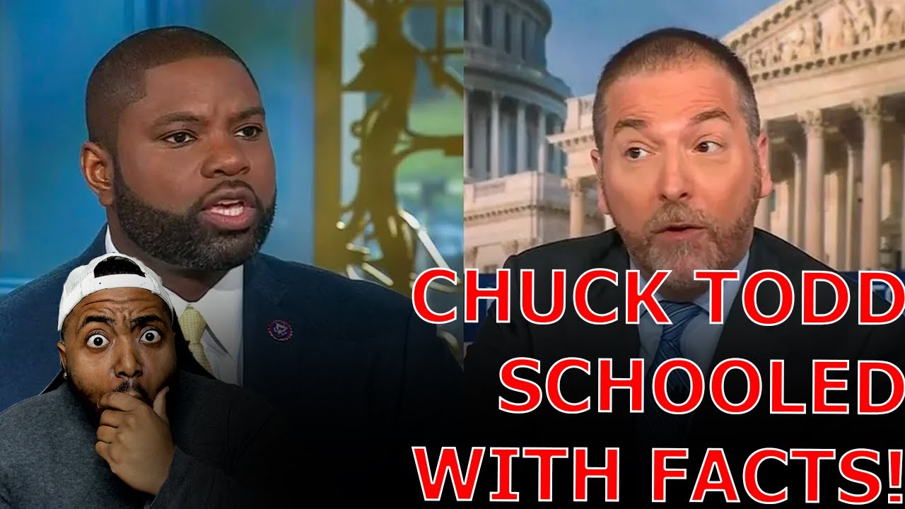 Byron Donalds CHECKS Chuck Todd’s BLATANT LIES Live On Air With FACTS!
