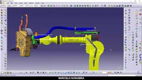 DELMIA V5 - Simulação Sistema de Cabos
