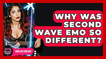 Why Was Second Wave Emo So Different? - Emo Kid Forever
