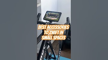 Best accessories to Zwift in small spaces. #zwift #training #cycling #ipadmini  #bicycle #ciclismo