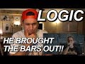 LOGIC NO PRESSURE FREESTYLE REACTION!! | REMINDING US HES GOT BARS!!!