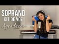 Kit de Voz | Agradecer | Soprano