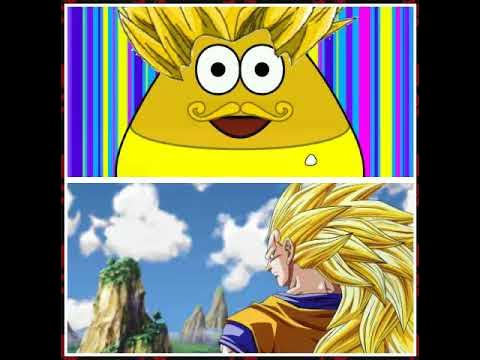 Pou virou o Goku Super Sayajin 