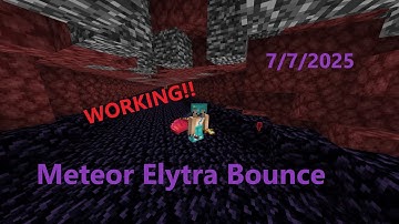 7/7/2025 working 2b2t Meteor Elytra Bounce settings
