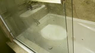Arizona tub shower door
