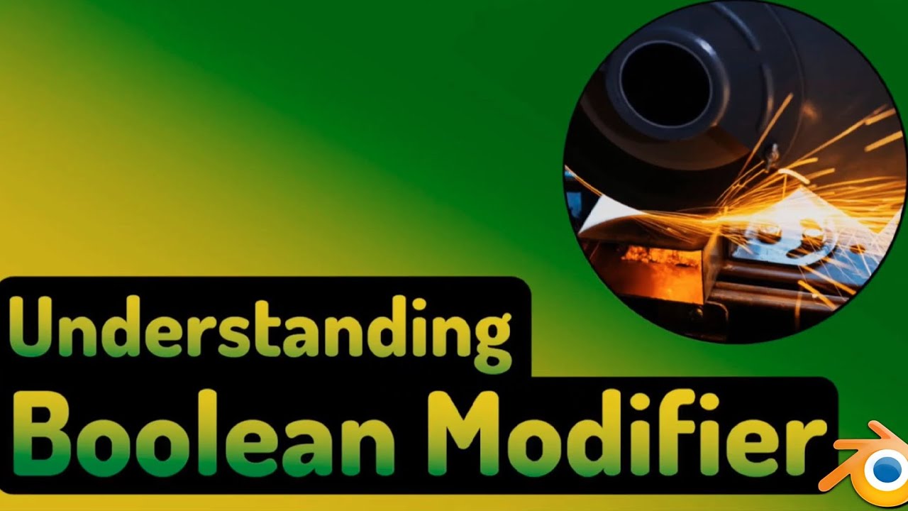 BOOLEAN MODIFIER - YouTube