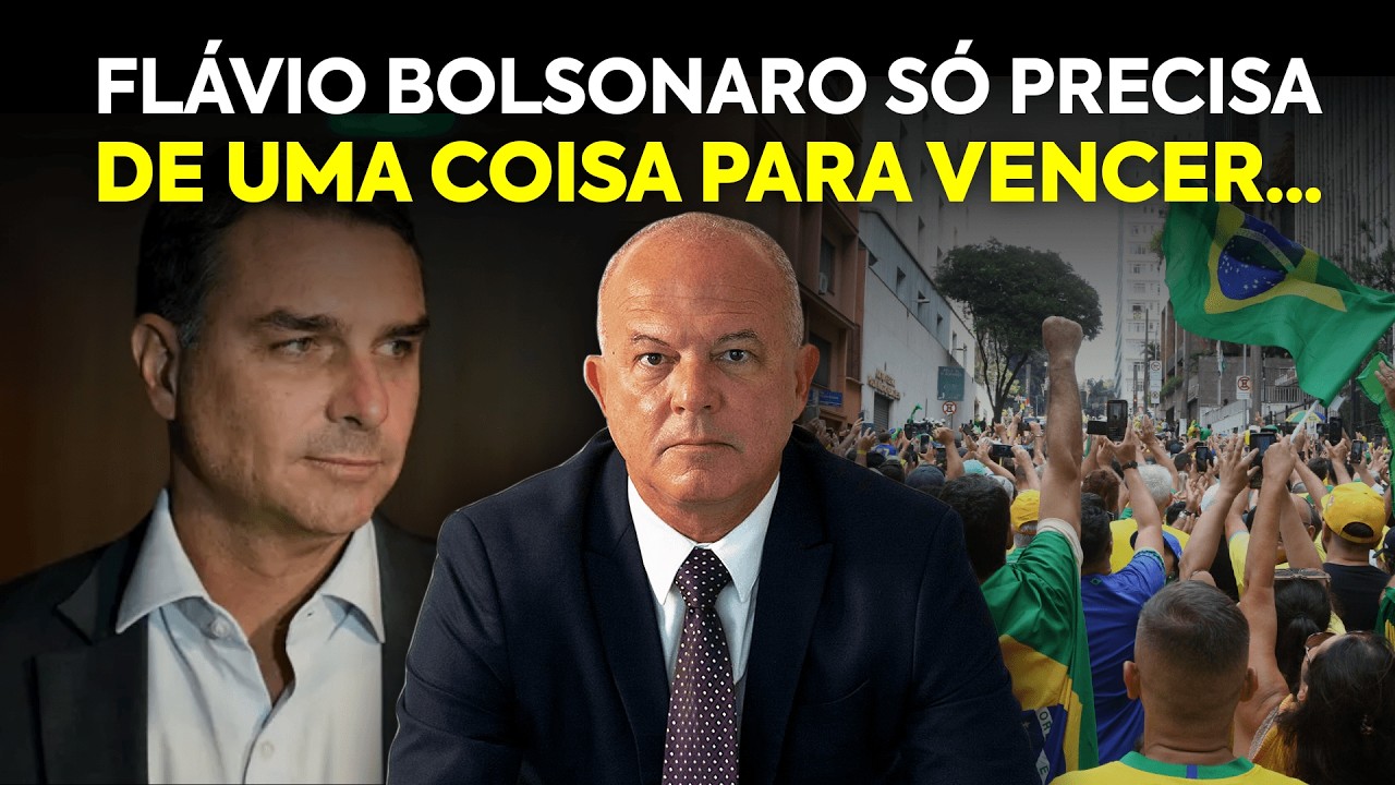 FLÁVIO BOLSONARO SÓ PRECISA DE UMA COISA PARA VENCER...