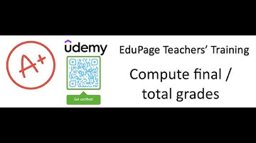 EduPage Tutorials: Encoding the Final Grades. End of Term.