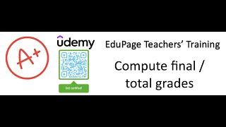 EduPage Tutorials: Encoding the Final Grades. End of Term.