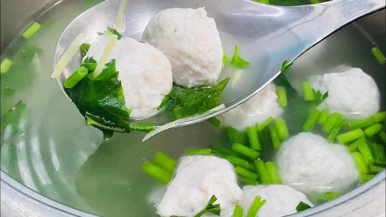 How to make simple, juicy & bouncy fish balls at home the natural healthy  way 