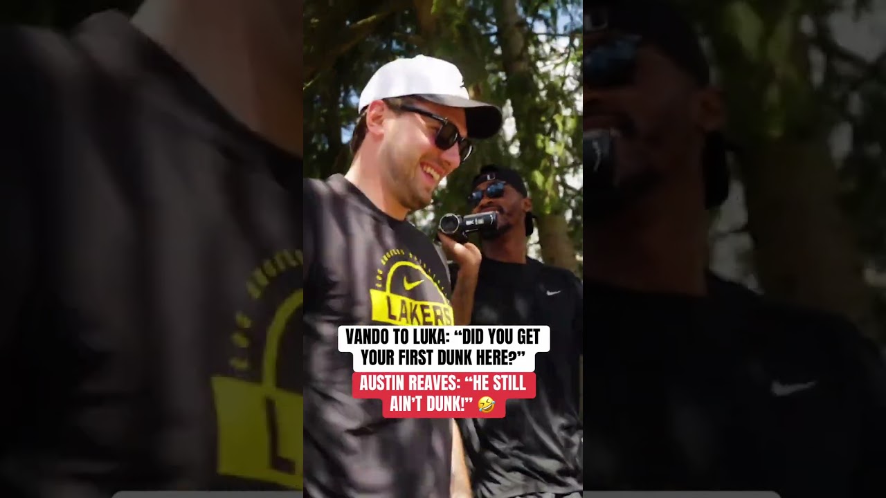 The banter between Luka and Austin continued this summer in Slovenia… 🤣