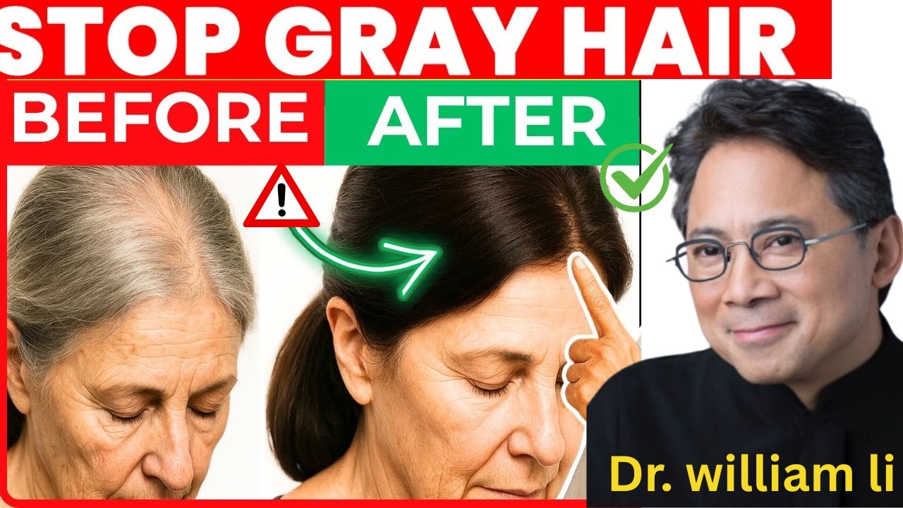 Over 60? This is How You Get Your Natural Hair Color Back! | Dr. William Li
