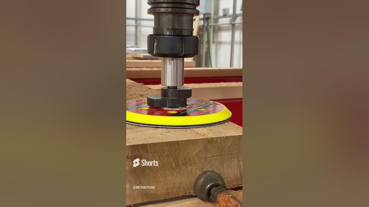 Live Edge Slab Sanding the Easy Way YouTube