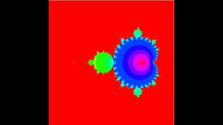 Mandelbrot color map hsv16