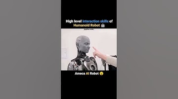 High level interaction skills of humanoid robot | python coder | NsCube Tech | #shorts #python