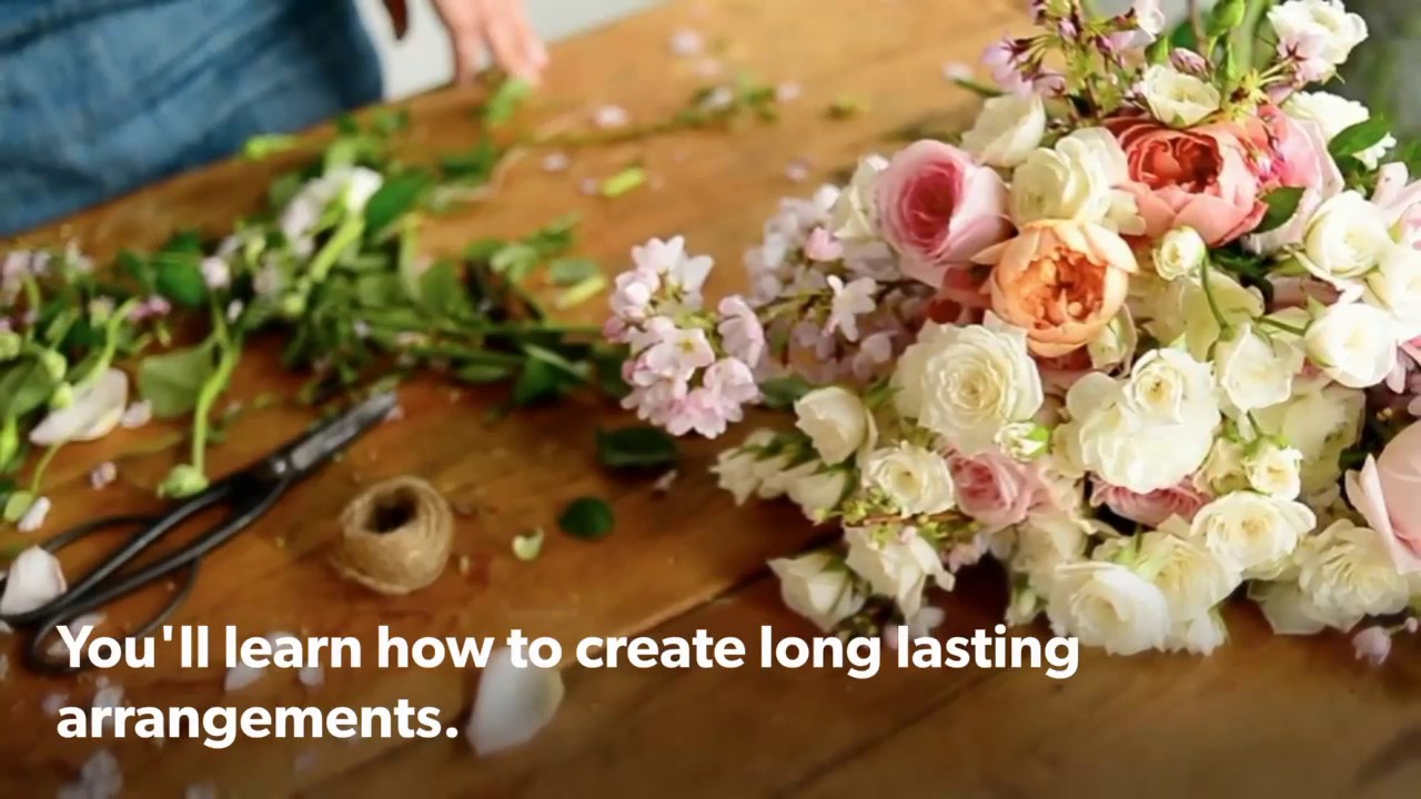 Flower Arranging 101 YouTube