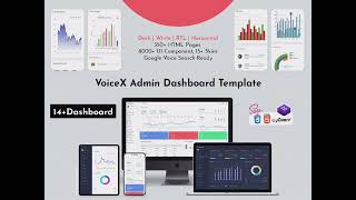Bootstrap 5 Admin Template with Multiple Dashboard Designs and Voice Command Access
