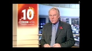 BBC 10 O'clock News - 2000/11/01 (Incomplete)