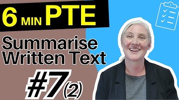 PTE 07(2): Mock Q&A with my 4 steps | Summarise written text