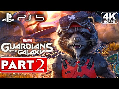 MARVEL&rsquo;S GUARDIANS OF THE GALAXY PS5 Gameplay Walkthrough Part 2 FULL GAME [4K 60FPS] No Commentary