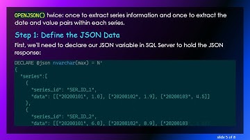 Parsing a JSON Array of Arrays to an SQL Table with SQL Server