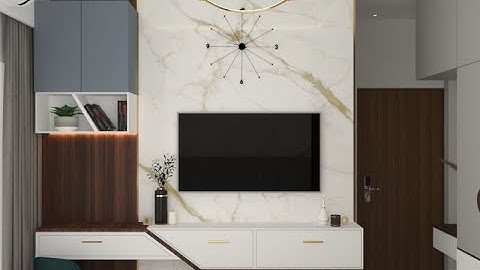 TV Unit Modelling In 3ds Max | Tv Unit cum Study Table | Auto Desk 3ds Max | Esthetic Space Decor