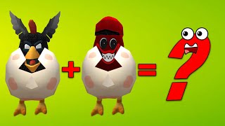 Bad Friendship Of Meat Chicken And Tall Chicken | Chicken Gun