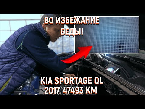 Двигатель G4NA Kia Sportage эндоскопия на предмет задиров 38 т.км.