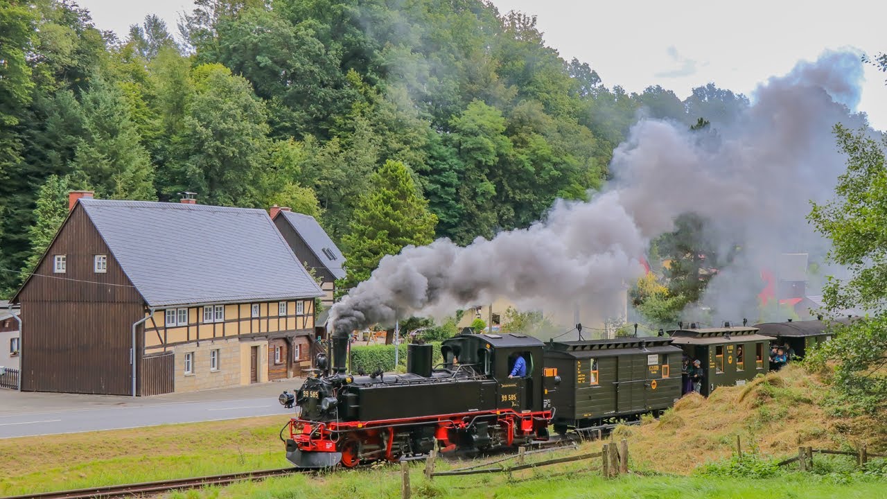 Wiederinbetriebnahme der IV K 99 585 zum Bahnhofsfest - Mit Impressionen vom Baufortschritt