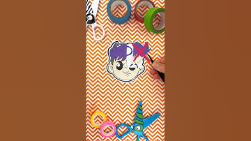 Solve Paper Craft Puzzle with Thanos by Squid Game 🧩#papercraft #puzzle #squidgame #squidgame2 #diy