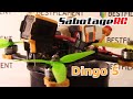 Фристайл дрон на раме Sabotage rc dingo 5 обзор тест и полеты.