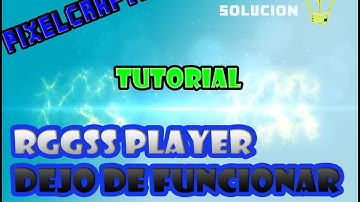 Solucionar problema RGSS Player dejo de funcionar/Tutorial/PixelCrafting