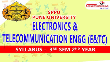 Syllabus | Electronics & Telecommunication Engg (E&TC) SPPU Pune University Engg 3rd Sem 2nd Year