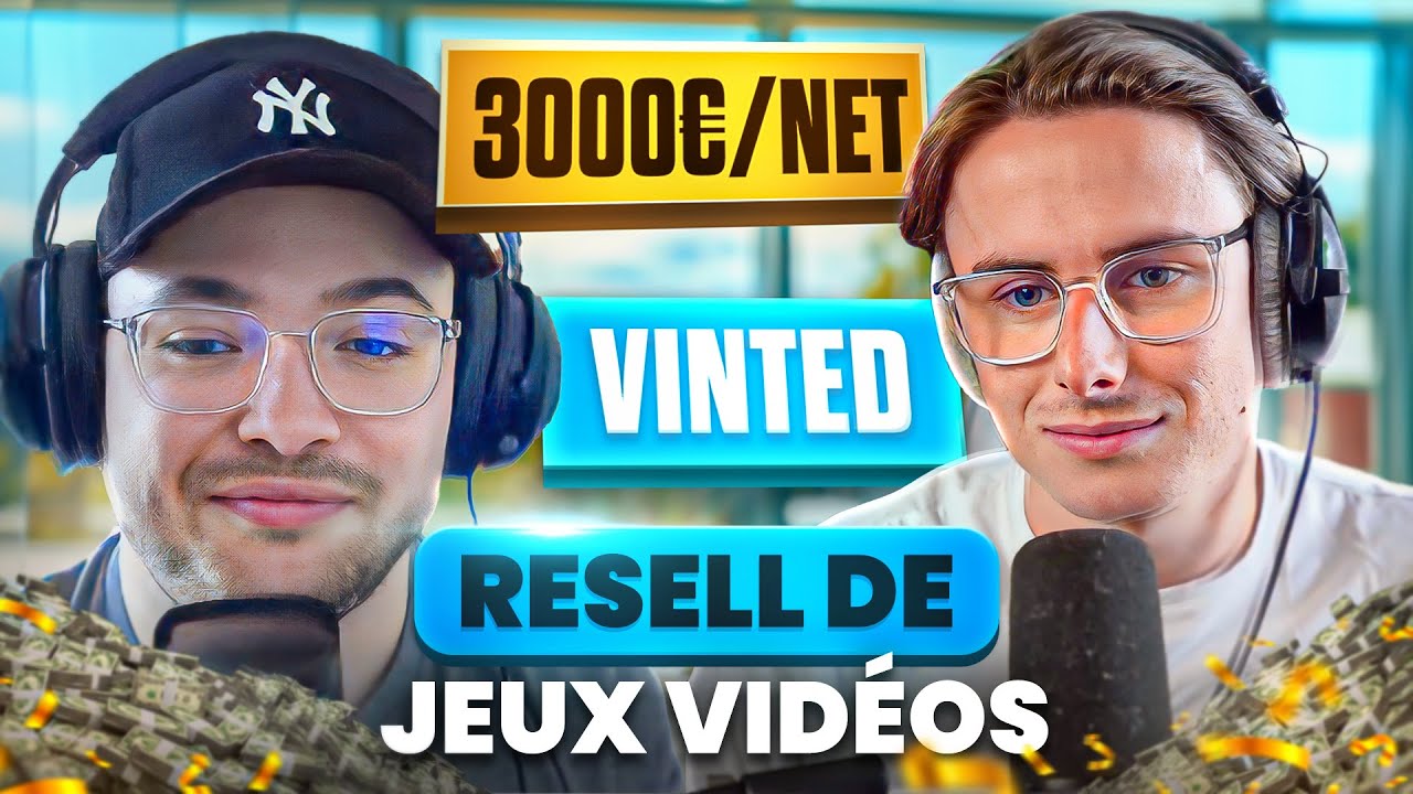 3000€/MOIS EN REVENDANT DES JEUX VIDÉOS SUR VINTED
