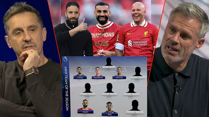 Gary Neville And Jamie Carragher Debate About Premier League 2024/25 Team Of The Season😅