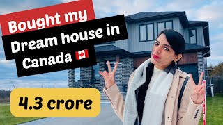 I Bought my First House in Canada | My Dream House Tour | Sandy Talks Canada