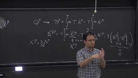 (2011-2012)04 - Closed Strings, Mode Expansion and Quantization