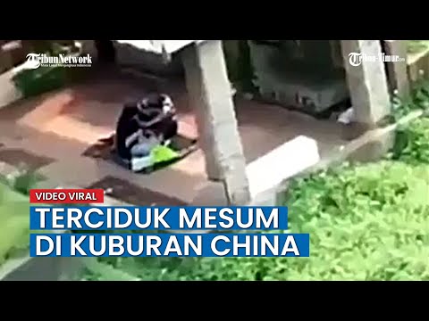 VIRAL Video Sepasang Kekasih Kepergok Mesum di Kuburan China Siang Hari