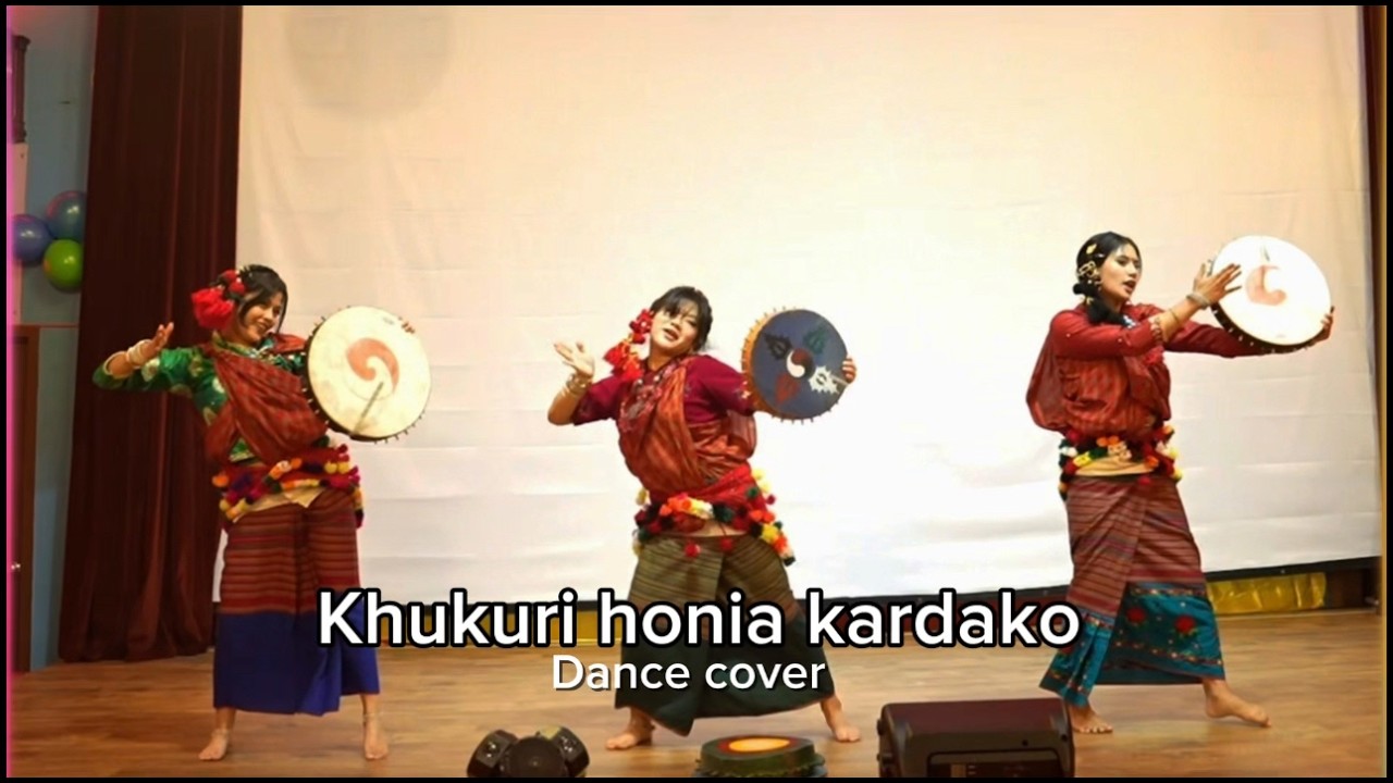 Erie Tamang Gumba:  Khukuri Haina Kardako dance cover by Selina and her friends