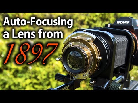Auto-focusing a Lens from 1897?! - The PRONTO Auto-Focus Lens Adapter from Fotodiox