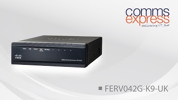 Cisco RV042G Dual Gigabit WAN VPN Router with Built-in 4-port Gigabit Ethernet switch