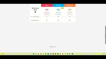 How to Build a Sticky Pricing Table With HTML, CSS, and JavaScript
