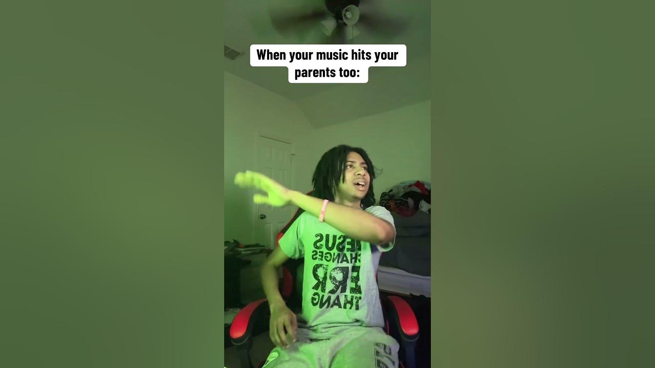 When your music hits your parents too (Song: Chris Brown- Residuals)