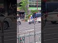 セレナ覆面パトカーからの指示を受ける警視庁白バイ隊員👮🚨、【昭和100年記念式典粉砕デモ】
