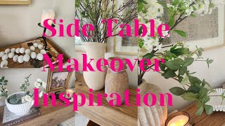 Side Table Makeover Inspiration