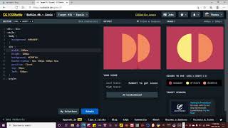 CSS Battle #6 Conic Target #31(Equals)