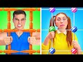 FORTACHÓN VS NERD💪🤓 ¿Quién se queda con la chica? | ¡Chica Mala vs Buena chica! by La La Amigos