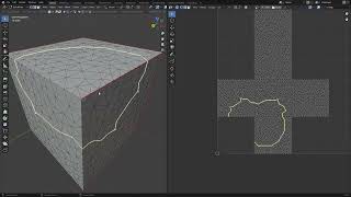 Path Tool addon in UV editor WIP